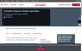 Cheyenne Medical Specialists: Ogara Robin MD website
