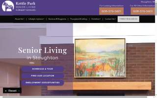 Kettle Park Senior Living of Madison website