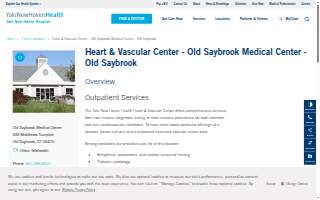Yale New Haven Health Heart & Vascular Center - Old Saybrook website