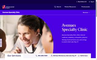 Avenues Surgical Services website