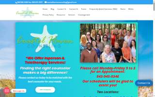 Coastal Haven Counseling LLC website