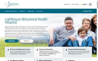 Lighthouse Behavioral Health Hospital website