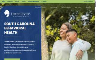 Three Rivers Behavioral Health website