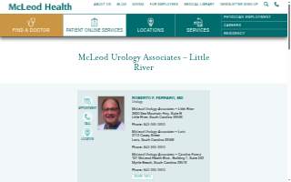Dr. Glenn R. Gangi - McLeod Heath website