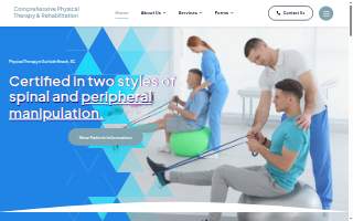 Comprehensive Physical Therapy & Rehabilitation website