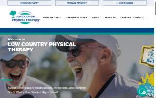 Low Country Physical Therapy website