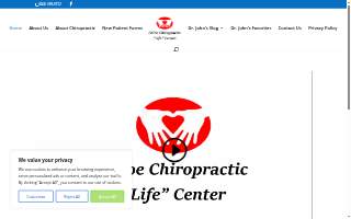 Enloe Chiropractic Life Center website