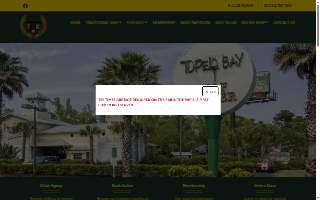 Tupelo Bay Golf Center website