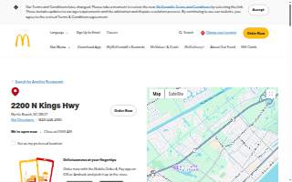 McDonald's of Myrtle Beach website