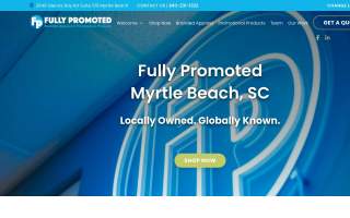 Fully Promoted Myrtle Beach website