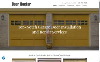 Door Doctor website