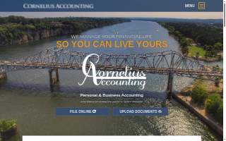 Cornelius Accounting website