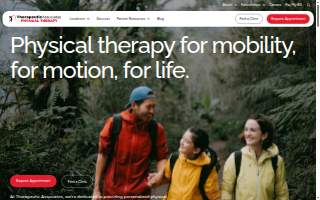 Therapeutic Associates Oak Grove Physical Therapy website