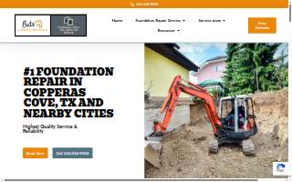 Copperas Cove Foundation Repair website