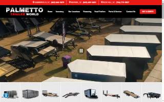 Palmetto Trailer World Summerville website
