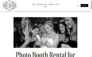 Photo Booth Planet website