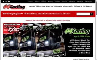 GolfCarting website