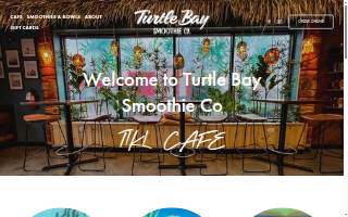 Turtle Bay Smoothie Co. website