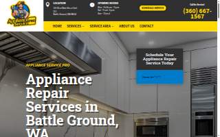 Appliance Service Pro website