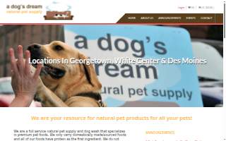 A Dog's Dream Des Moines website