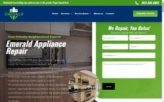 Emerald Appliance Repair LLC website