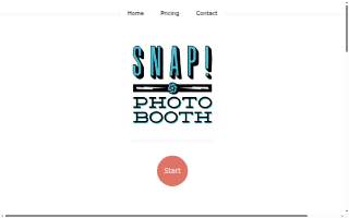 Snap! Photo Booth website