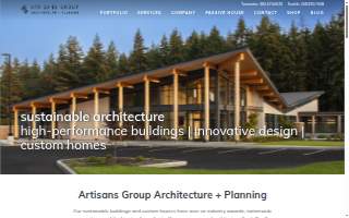 Artisans Group Architecture + Planning website