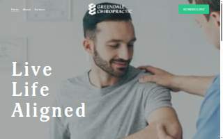 Greendale Chiropractic website