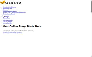 CodeSprout5.0 website