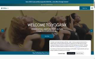 YogaSix Oak Creek website