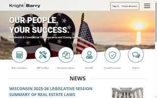 Knight Barry Title of Red Wing website