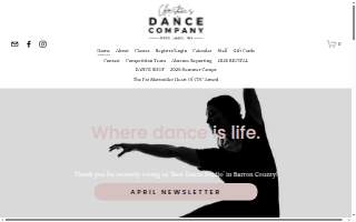 Christine's Dance Company website