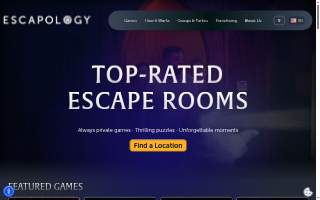 Escapology Escape Rooms of Montgomery website