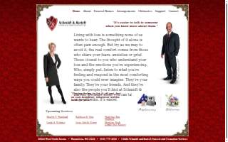 Schmidt & Bartelt Funeral Services website