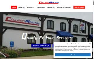 Collision Masters website