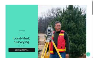 Land-Mark Surveying website