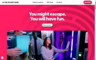 The Escape Game Birmingham website