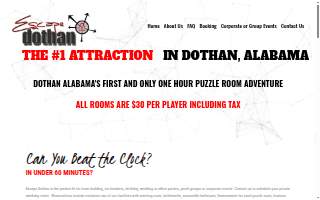 Escape Dothan website