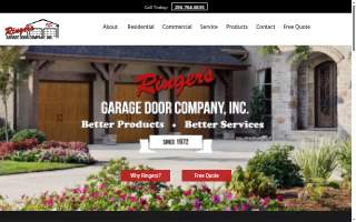 Ringer's Garage Door Company, Inc. website