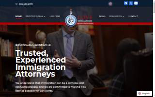 Love Immigration Law Firm of Leeds website