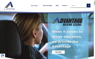 Advantage Driving School LLC website