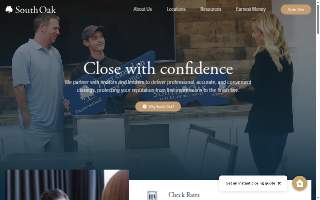 South Oak Title website