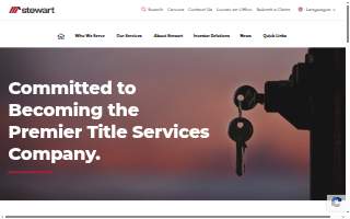 Stewart Title of California, Inc. website