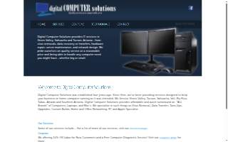 Digital Computer Solutions LLC website