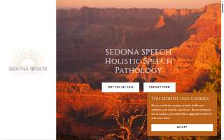 SEDONA SPEECH Holistic Speech Pathology website