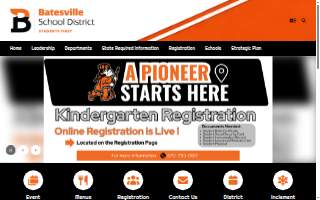 Batesville Schools Transportation Dept website