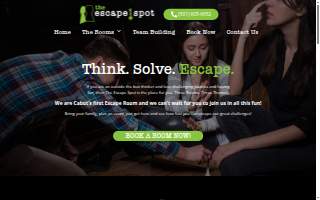 The Escape Spot website