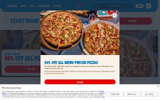 Domino's Pizza of Helena-West Helena website