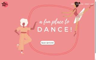 Danctastics Dance Studio website