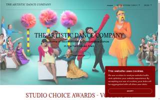 The Artistic Dance Company website
